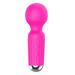 Mini Manual Waterproof Back Massagers Rechargeable Cordless Hand Wand Massager for Neck Shoulder Back Foot Muscle Body Massage Sport Recovery Rose Red sex partner