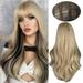 LIANGP Beauty Products Wig Women s Long Curly Hair Headgear Whole Top European And American With Bangs Highlighting Fashion Set Beauty Tools