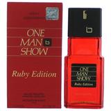 One Man Show Ruby Edition by Jacques Bogart 3.3 oz Eau De Toilette Spray for Men