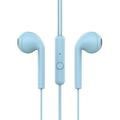 KY19 Wired Earbuds Professional Sound Isolating Earphones Wired Earbuds - Clear Sound & Deep Bass talkable in-ear Earbuds High Fidelity HiFi Headset (blue)