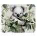 Koala Gaming Mouse Pad Mouse Mat Mouse Pad - Square 8.3x9.8 Inch Printed Non-Slip Rubber Bottom - Suitable for Office and Gaming