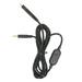Headphone Audio Cable with Volume Level and Microphone Mute Control for SteelSeries PC373D GSP350 GSP500 GSP600