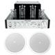 (2) JBL 6.5 150 Watt In-Ceiling Speakers+Tube Amplifier Home Theater Receiver