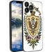 Hand-drawn-family-crests-1 phone case for iPhone 13 Pro Max for Women Men Gifts Hand-drawn-family-crests-1 Pattern Soft silicone Style Shockproof Case