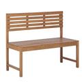 Beliani - Banc 2 Places pour Extérieur en Bois d'Acacia 50 x 110 cm Mobilier de Terrasse Treia