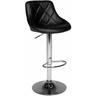 Tabouret de bar noir jasper