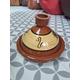 Handmade Moroccan Cooking Tagine Small Patterned Glazed