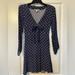 American Eagle Outfitters Dresses | American Eagle Blue & White Polkadot Dress | Color: Blue/White | Size: Xxs