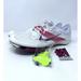 Nike Shoes | Nike Men's 12 Air Zoom Victory Ek White Red Men's Track Field Spikes Fj0668-100 | Color: White | Size: 12