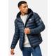 Winterjacke STONE HARBOUR "Zaharoo" Gr. S (48), blau (dunkelblau) Herren Jacken Winterjacken