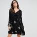 Free People Dresses | Free People Oxford Embroidered Mini Dress | Color: Black | Size: M