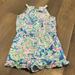 Lilly Pulitzer Other | Girls Size 8/10 Cotton Lilly Pulitzer Romper | Color: Blue/Pink | Size: 8/10