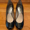 Michael Kors Shoes | Michael Kors Black Patent Leather Round Toe Pumps | Color: Black | Size: 5.5