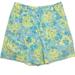 Lilly Pulitzer Shorts | Lilly Pulitzer "Swing" Mouse Golf Print Cotton Blend Shorts | Color: Blue/Green | Size: 6