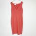 Michael Kors Dresses | Michael Kors Virgin Wool Sheath Fitted Dress Size 8 | Color: Orange | Size: 8