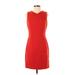 Worth New York Casual Dress - Sheath: Red Dresses - Women's Size 2