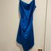 Zara Dresses | Blue Silk Zara Mini Dress | Color: Blue | Size: 2