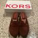 Michael Kors Shoes | Michael Kors Brown Suede Clogs | Color: Brown | Size: 10