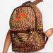 Nike Accessories | New Tags-Nike Heritage Caminal Print School Backpack (25l) Fb2839-259 Kid Adult | Color: Brown/Orange | Size: Osb