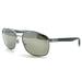 Ray-Ban Accessories | New Ray-Ban Rb 3701 004/5j Silver Authentic Polarized Sunglasses 59-17 145 | Color: Black/Silver | Size: Os