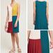 Anthropologie Dresses | Anthropologie Hd In Paris Colorblock Shift Dress | Color: Blue/Pink | Size: 0