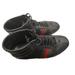 Gucci Shoes | Gucci -Red And Green Logo Stripe Gg Women's High-Top Black Sneakers Size 7 1/2 | Color: Black | Size: 7.5