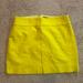 J. Crew Skirts | J.Crew Skirt | Color: Yellow | Size: 6