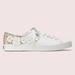 Kate Spade Shoes | Keds X Kate Spade New York Kickstart Glitter Appliqus Sneakers | Color: White | Size: 8