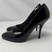 Gucci Shoes | Gucci Patent Black Leather Heels Stilettos Made In Italy Size 9.5 | Color: Black | Size: 9.5