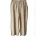 American Eagle Outfitters Pants & Jumpsuits | American Eagle Wide Leg Linen Blend Pants Pockets New With Tags Size Xl | Color: Cream | Size: Xl