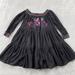 Free People Dresses | Free People Mini Dress Size Xs Black Floral Embroidery Sunbeams Off The Shoulder | Color: Black/Red | Size: Xs