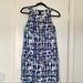 Michael Kors Dresses | Michael Kors Shift Dress - Navy & White (Size 4) | Color: Blue/White | Size: 4