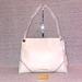 Michael Kors Bags | New Michael Kors Mk Nicole Medium Shoulder Bag Tote Purse Vanilla White | Color: Gold/White | Size: 14”W X 10”H X 4.5”D