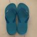 Nike Shoes | Nike Aqua Blue Flip Flops | Color: Blue | Size: 7.5