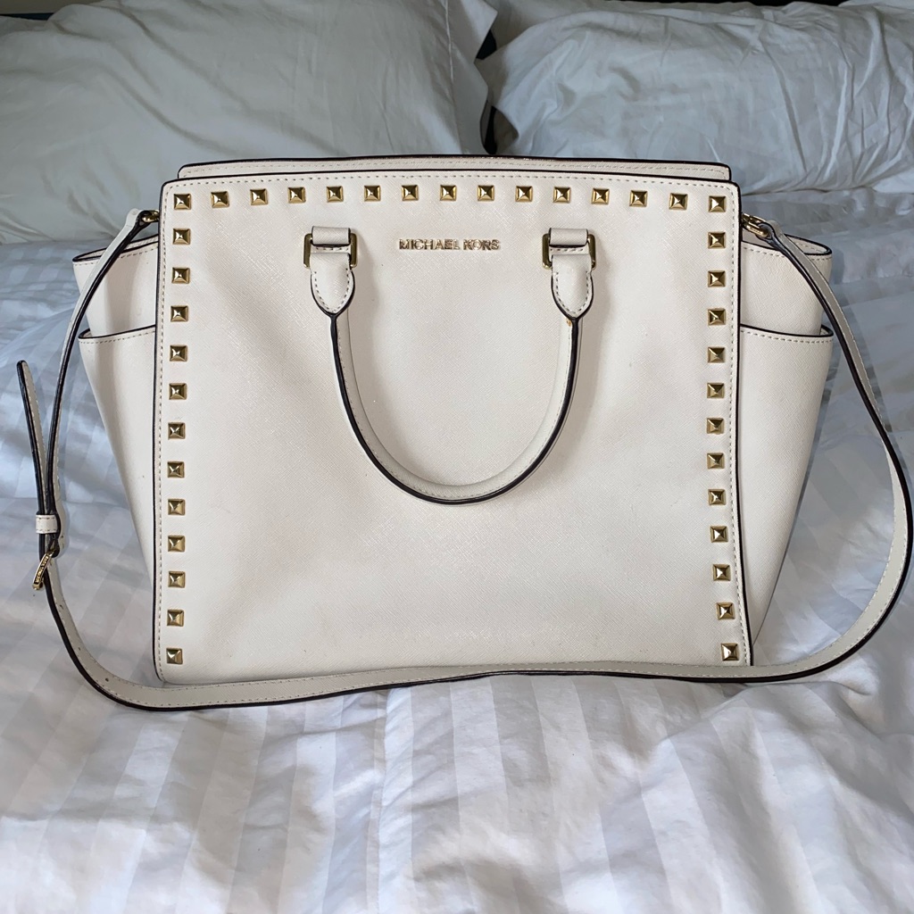 Michael Kors Bags | Authentic Michael Kors Handbag | Color: Cream | Size: Os