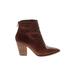 Lucky Brand Ankle Boots: Brown Shoes - Women's Size 8