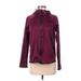 Under Armour Zip Up Hoodie: Burgundy Tops - Women's Size Small