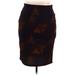 Lularoe Casual Skirt: Burgundy Chevron Bottoms - Women's Size 3X