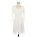 Lilly Pulitzer Casual Dress: Ivory Dresses - Women's Size 0