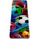 TPE Yoga Mat for Workout | Eco-Friendly Exercise Mat for Pilates, Fitness, and Stretching | Non-Slip, Thick Mat for Home or Gym Use Colorful Football