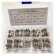 Fuse 100 pcs/Set of 5x20 mm Fast Blow Fuse kit, Various Specifications, 4A 5A 6A 8A 10A 12A 15A 20A 30A Fuse seat 10pcs Each