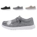 Mens Casual Slip on Shoes Walking Trainers Mens Casual Shoes Deck Shoes for Men Casual Shoes Lightweight Trainers Mens Trainers Casual Comfortable Shoes with Low Arch Support,Gray,42/260mm