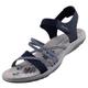 Skechers Reggae Slim Women's Sandals Beige EU 39, navy, 3 UK