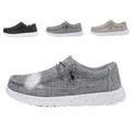 Mens Casual Slip on Shoes Walking Trainers Mens Casual Shoes Deck Shoes for Men Casual Shoes Lightweight Trainers Mens Trainers Casual Comfortable Shoes with Low Arch Support,Gray,50/300mm