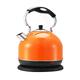 HODAGES Electric Kettle, Automatic Switch Off, Indicator Light, 3 Litre, 2000 W, Yellow (Orange)