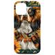 Hülle für iPhone 15 Pro King Charles Spaniel Western Boho Hundeliebhaber