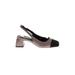 ASOS Flats: Pumps Chunky Heel Glamorous Pink Shoes - Women's Size 7 - Almond Toe