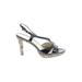 Anne Klein Heels: Black Snake Print Shoes - Women's Size 8 1/2