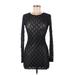 ONLY HEARTS Casual Dress: Black Jacquard Dresses - Women's Size Medium