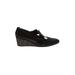 Anyi Lu Wedges: Black Shoes - Women's Size 42